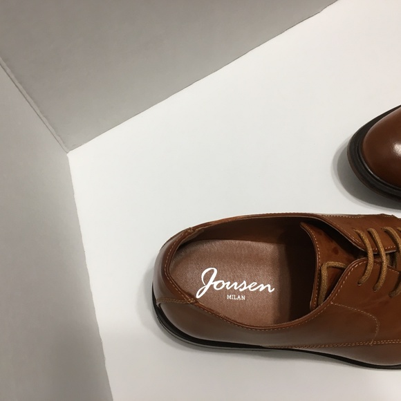 Jousen Mens Oxford Shoes - Picture 4 of 5